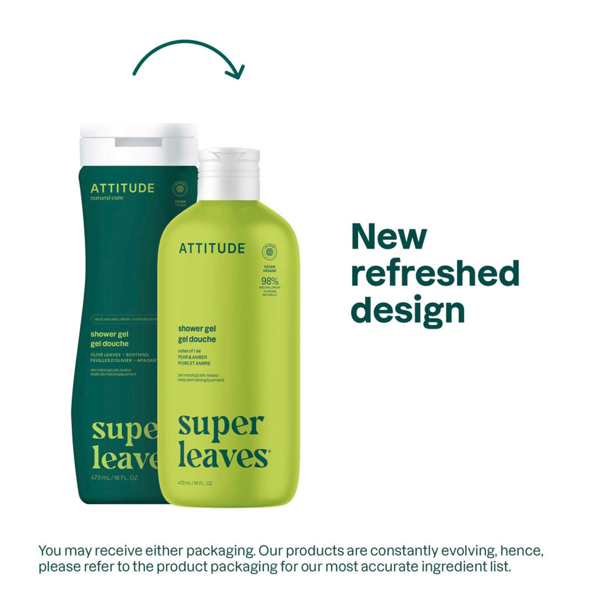 Super Leaves Beruhigendes Duschgel Olive Leaves 473 ml