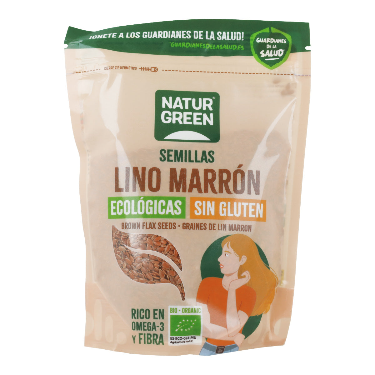 Bio-Brauner Leinsamen NaturGreen 225 g