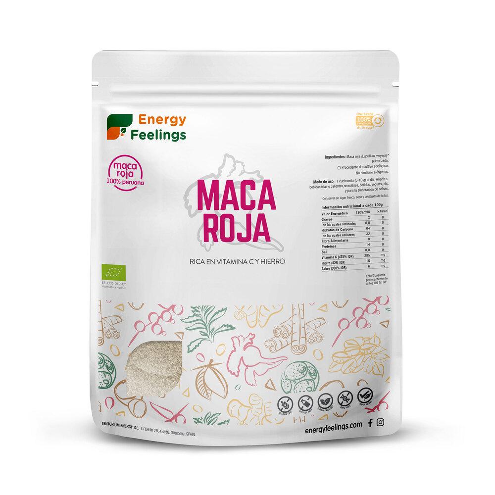 Maca Roja Eco en polvo Energy Feelings 500 g