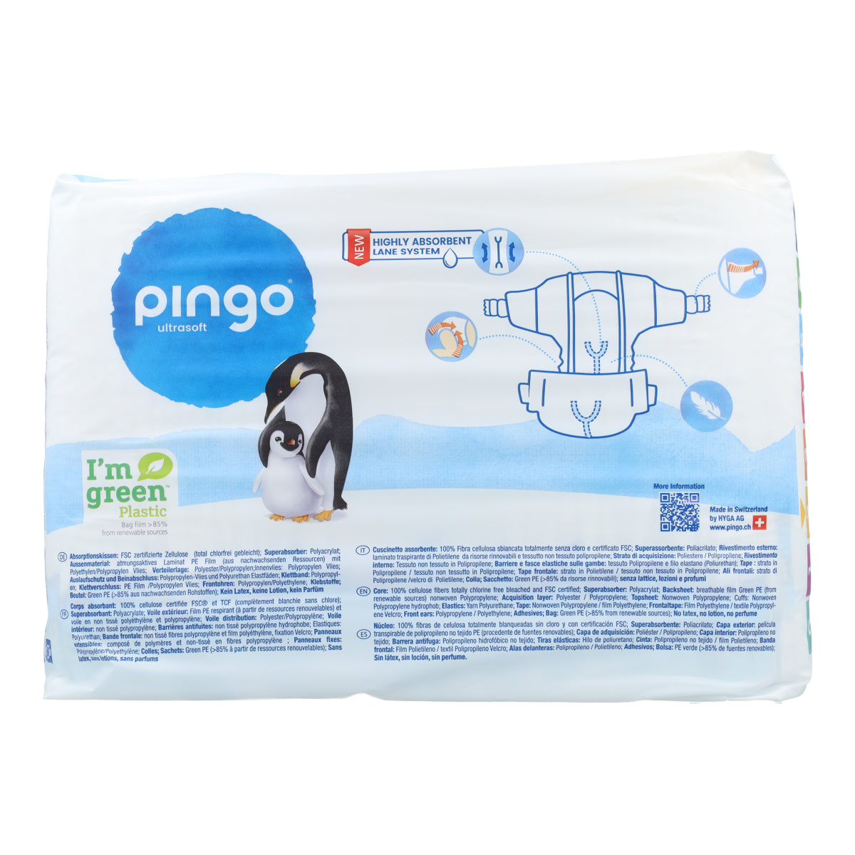 Windeln T2 (3-6 kg) Pingo 42 Stück