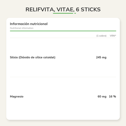 Información nutricional