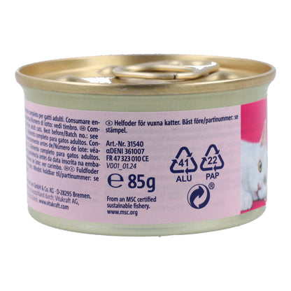 Vitakraft Dose Poésie Lachsmousse 85 g Nassfutter für Katzen
