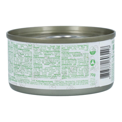 Pack 24x Kit Cat Lata Gravy - Pollo & Huevo Codorniz 70 g Comida húmeda para gatos en salsa