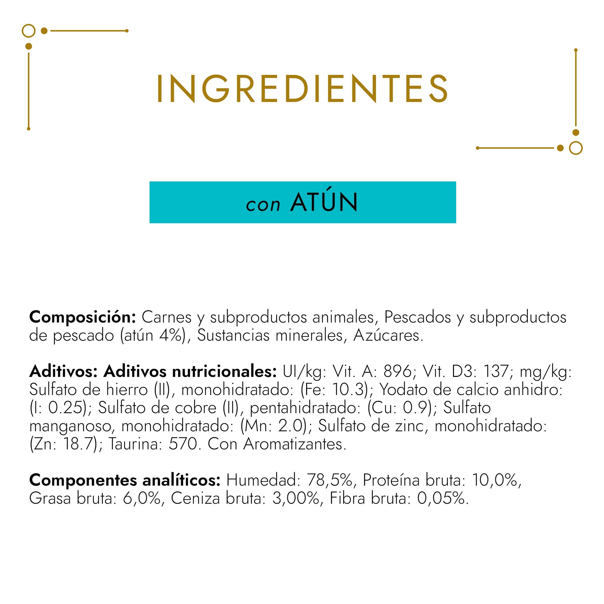 GOURMET GOLD Fondant Atún Comida húmeda  85 g