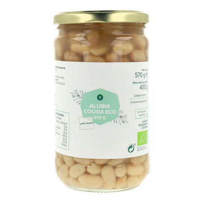 Pack 6x Alubia Cocida ECO Planeta Huerto 570 g
