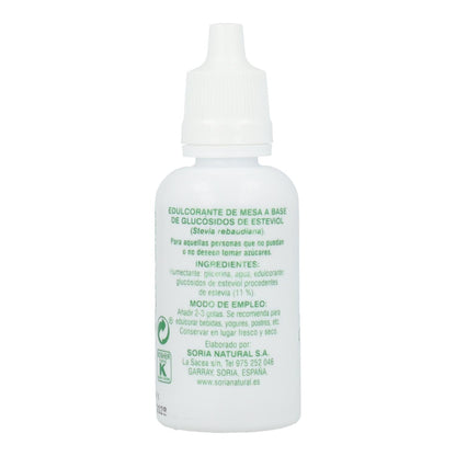 Steviat Gotas Soria Natural, 30 ml