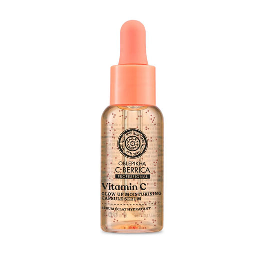 Sérum facial hidratante con cápsulas «glow up», Natura SIberica 30 ml