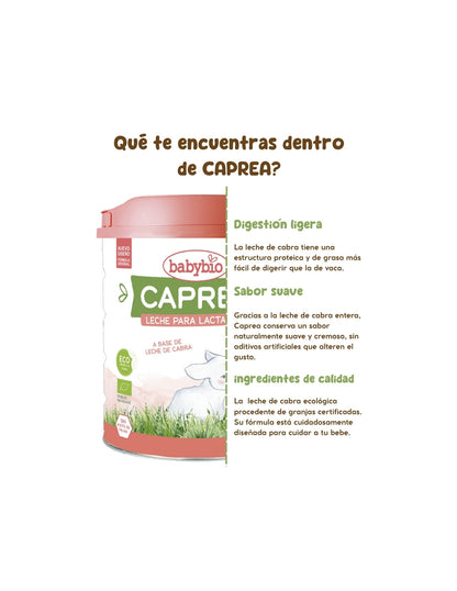 Bio-Ziegenmilch Caprea 1 (0 bis 6 Monate) ökologisch Babybio 400 g