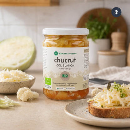 Sauerkraut Weißkohl ECO Planeta Huerto 420 g