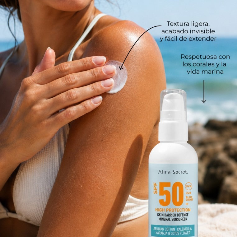 Sonnenschutzcreme LSF 50 Alma Secret  200 ml