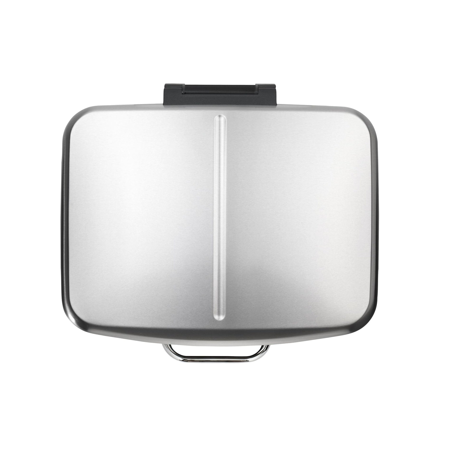 Cubo de pedal de acero inoxidable Easy Close Studio Duo, 2 x 20 lts.