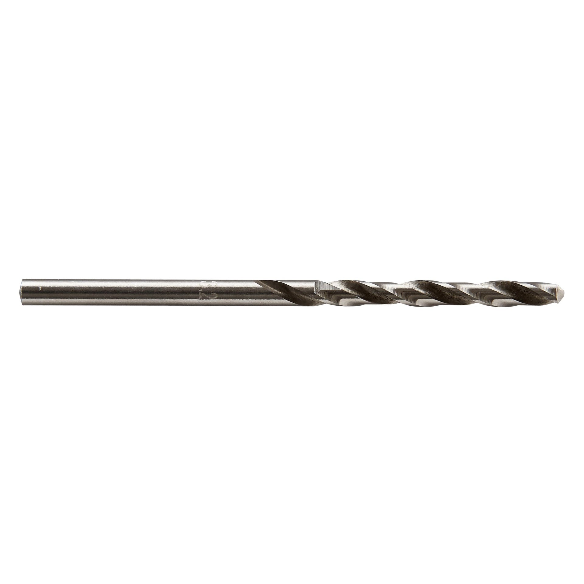 Brocas espirales HSS rectificadas con vástago redondo para metal Wolfcraft Ø 4,0 mm