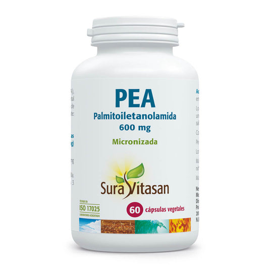 PEA Palmitoiletanolamida, Sura Vitasan, 60 cápsulas