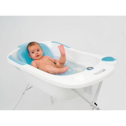 Cubeta Bañera Anatómica azul con soporte Olmitos