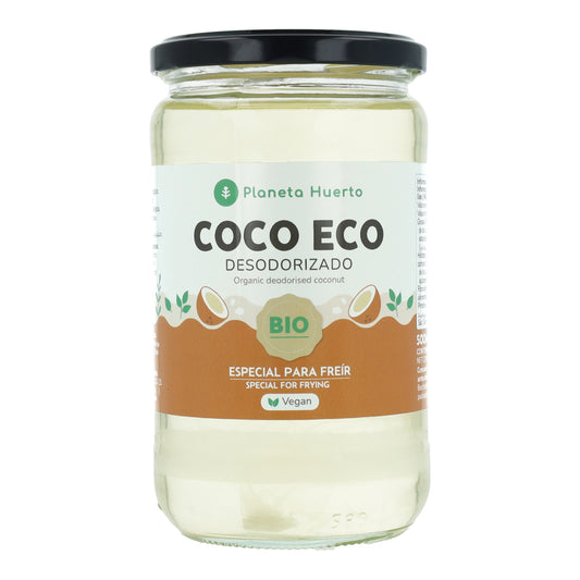 Desodoriertes Kokosnussöl ECO Planeta Huerto 500 ml