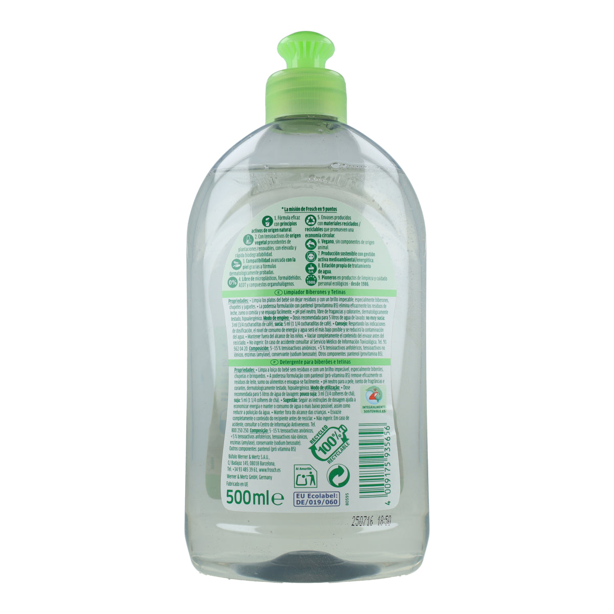 Frosch Baby-Flaschen- und Saugerreiniger 500 ml