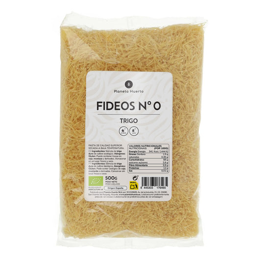 Nudeln nº0 aus Weizen ECO Planeta Huerto 500gr