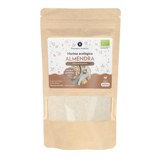 Entfettetes Mandelmehl (Mandelprotein) ECO Planeta Huerto 250 g