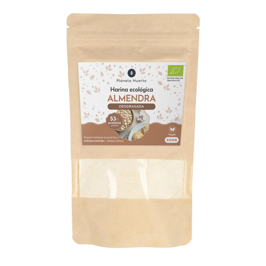 Entfettetes Mandelmehl (Mandelprotein) ECO Planeta Huerto 250 g