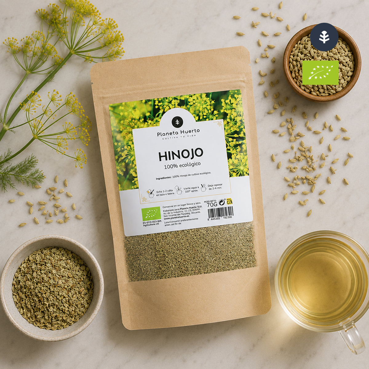 Fenchel ECO Planeta Huerto 70g