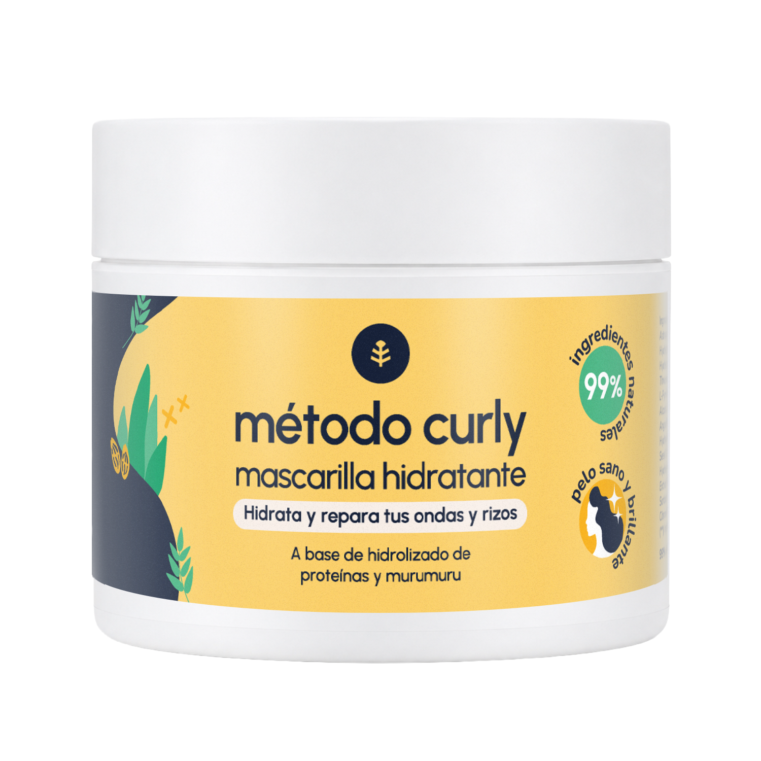 Planet Orchard Curly Method Feuchtigkeitsmaske 200 ml