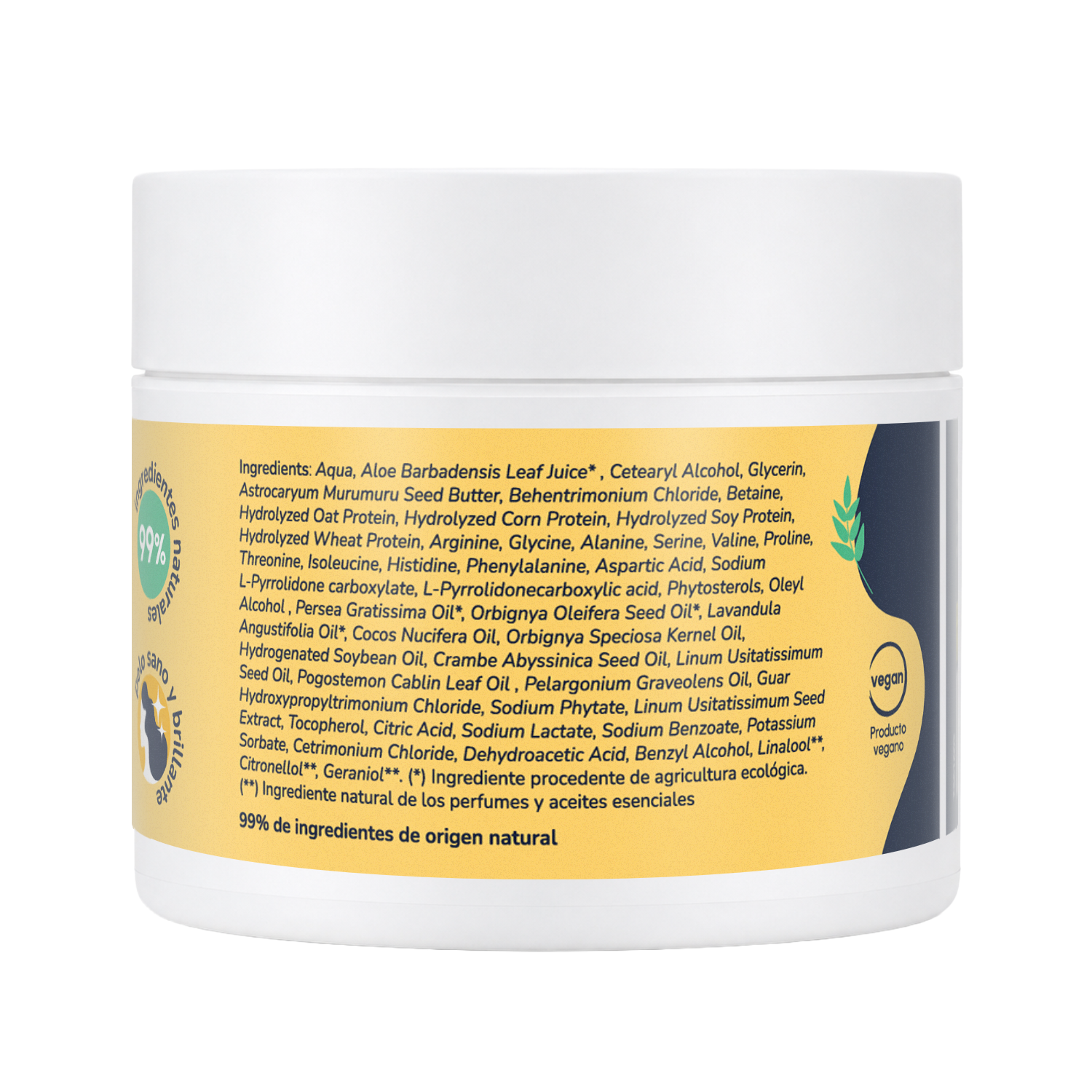 Planet Orchard Curly Method Feuchtigkeitsmaske 200 ml