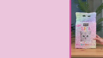 Katzenstreu-Set Eco SoyaClump – Confetti 7 l Katzenstreu