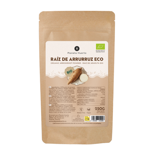 Raíz de Arrurruz ECO Planeta Huerto 250 g