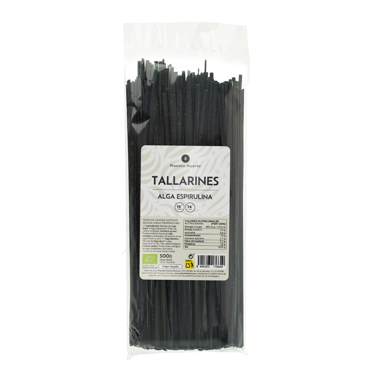 Meeresalgen-Tagliatelle ECO Planeta Huerto 500gr