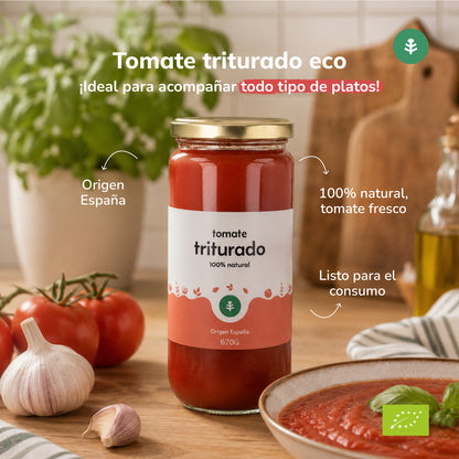 Zerkleinerte Tomate ECO Planeta Huerto 670 g