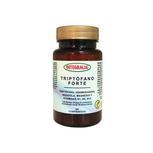 Tryptophan Plus mit Magnesium, Baldrian und B-Vitaminen Integralia, 50 Kapseln