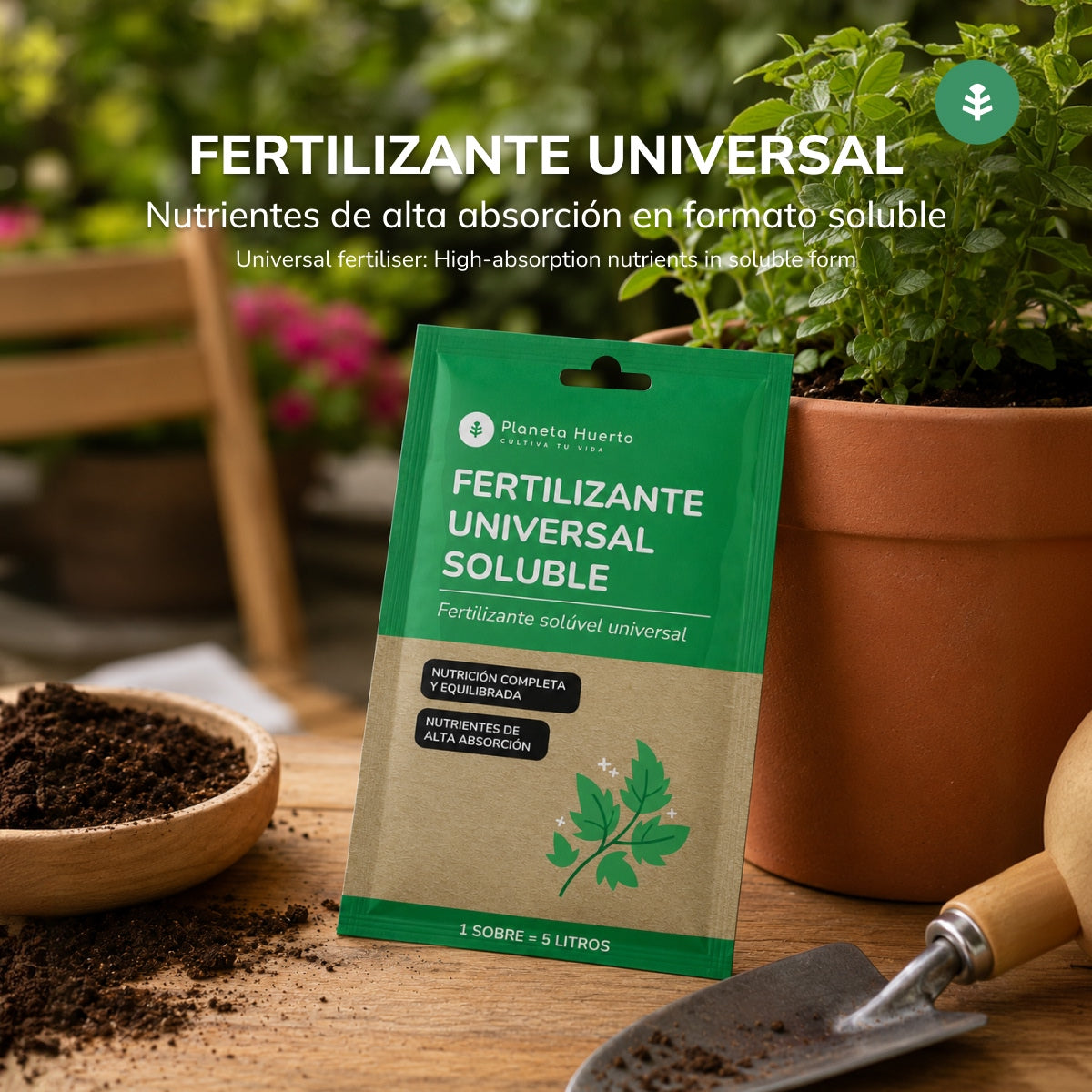 Universaldünger Planeta Huerto Beutel für 5 l
